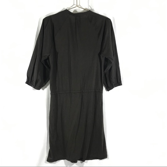 ❌SOLD❌ NWOT GAP Brown Tie-Waist Shirtdress - Picture 5 of 7